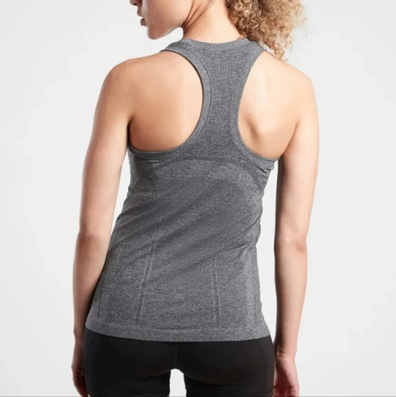 Athleta Momentum Tank Top, Color Gray Size M - Picture 2 of 15